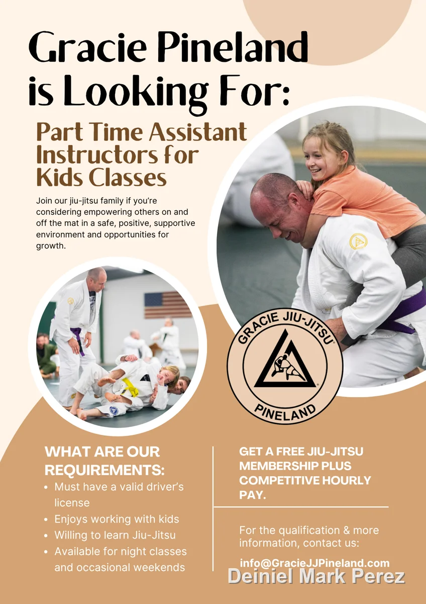 GJJ Pineland Recruitment Flyer