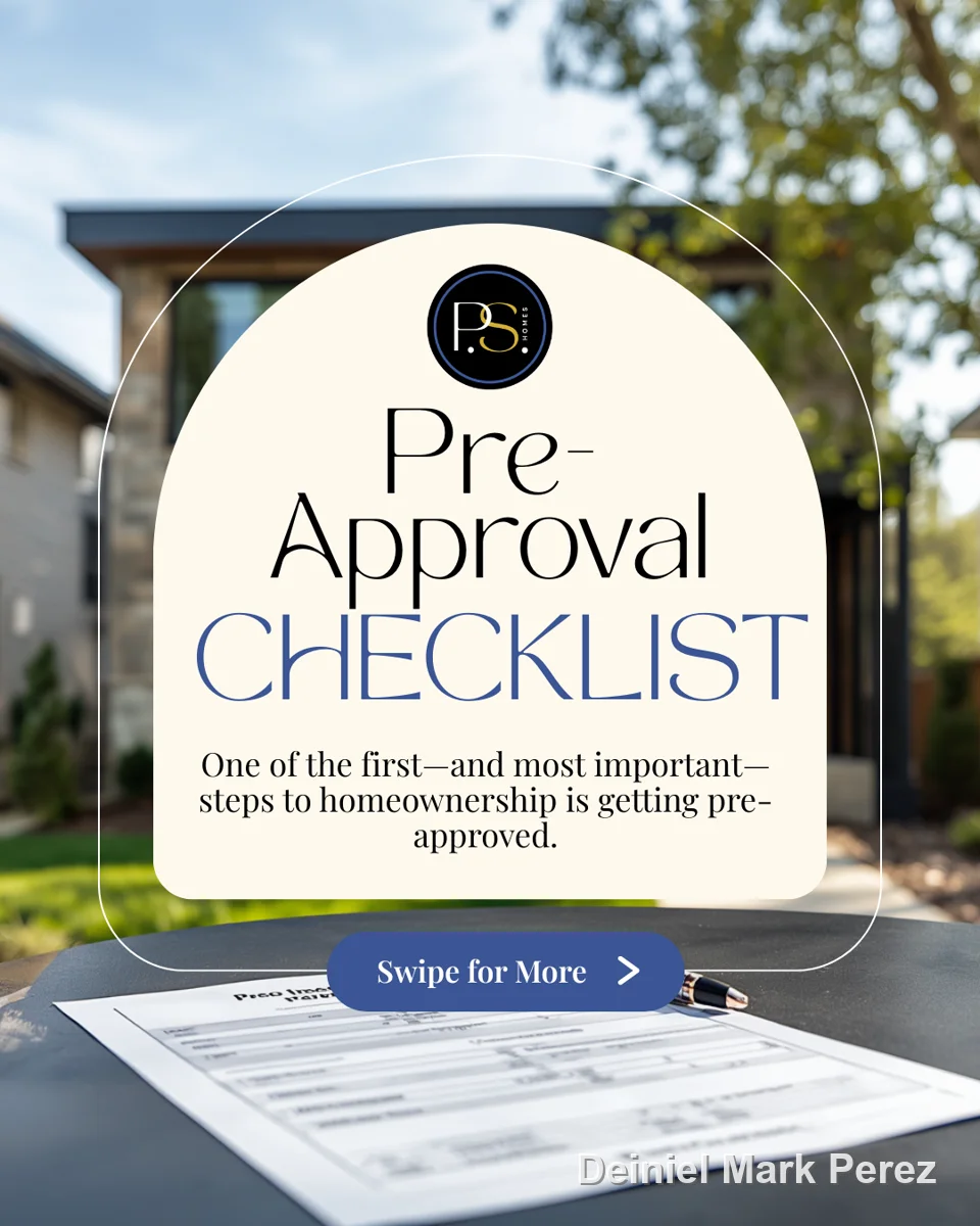 Pre-Approval Checklist